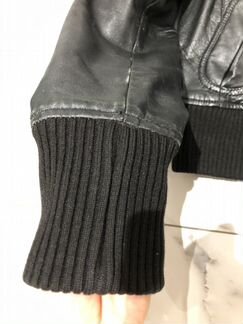 Куртка кожаная Mango