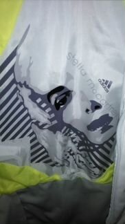 Спортивная Куртка белая Adidas горнолыжная