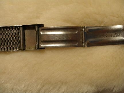 Браслет зим (18мм) для советских часов