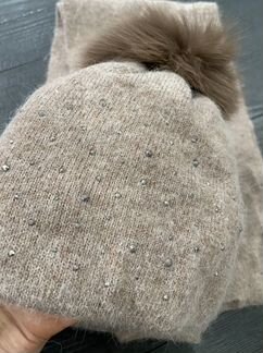 Шапка и шары комплект новые mascotte