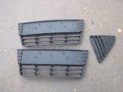 Решетка в бампер Форд Фокус 3 / Ford Focus 3 11