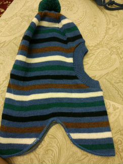 Шлем новый зима 1-3года