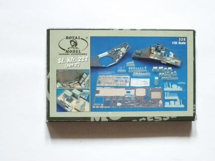 Royal Model 326. Для Sd.Kfz 222