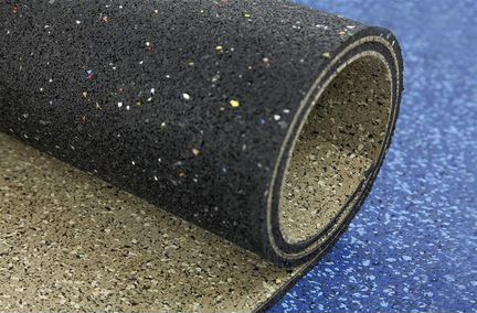 Резиновый рулон, рулонный пол