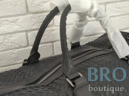 Дорожная кожаная сумка Bottega Veneta