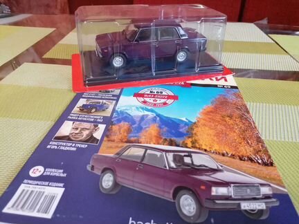 Ваз 2107, ваз 21072, Hachette 1:24