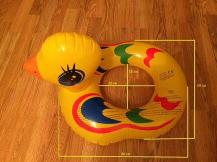 Детский надувной круг + надувной жилет