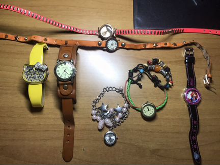 Часы, браслаты и украшения