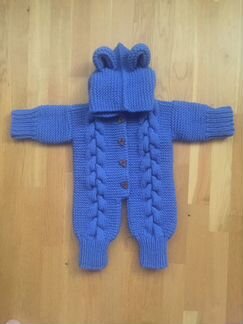 Комбинезон шерстяной