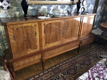 Буфет, столовый гарнитур Шератон