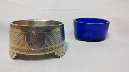 Солонка серебро 84 проба