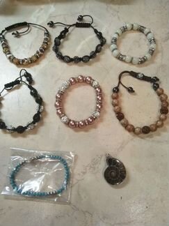 Браслеты с натуральнми камнями,регулирующиемя