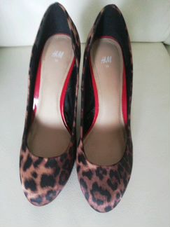 Туфли леопардовые