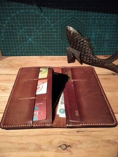 Портмоне лонгер из натуральной кожи