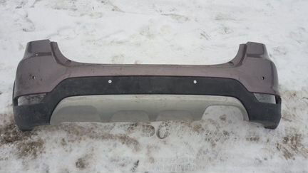 Бампер задний Kia Rio X-Line хэтчбек С 2017