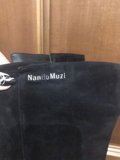 Новые Замшевые ботфорты Nando Muzi 40 р
