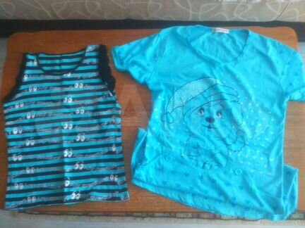 Пакет домашней одежды (футболки), 4 шт, S-M, девуш
