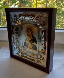 Икона : Владимирская, Семистрельная, Иисус Христос