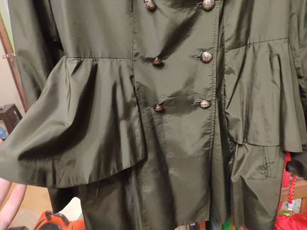 Плащ с баской Zara размер L