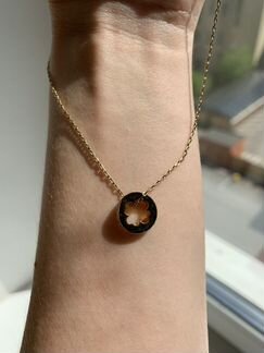 Кулон Swarovski, позолота