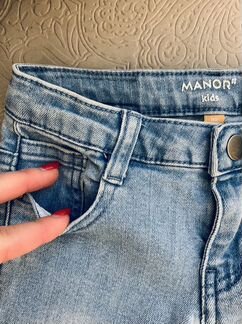 Джинсы на девочку 110 размер