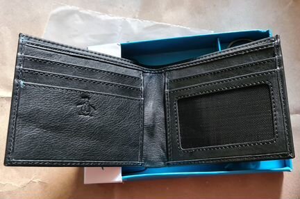 Набор Original Penguin портмоне и брелок нат.кожа