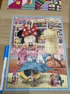 Пазл и игра мемо Trefi Minni Mouse