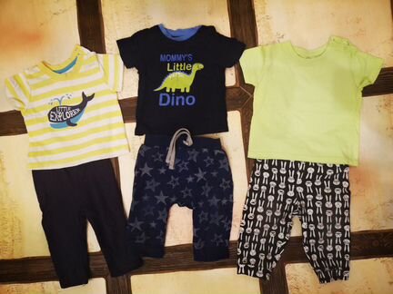 Пакетом на мальчика 3-12 мес