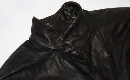Princip De Cuir Кожаный Плащ