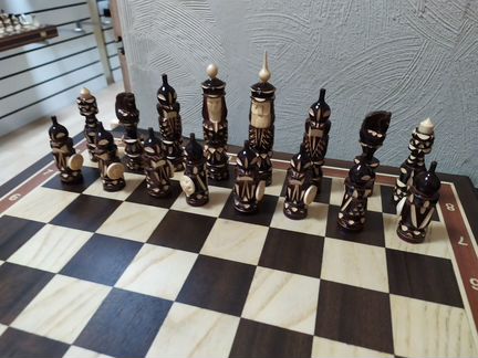 Шахматы ледовая битва в ларце