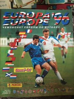 Журнал Panini с наклейками Евро 1996